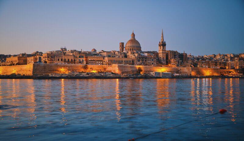 Erleben Sie die malerische Hauptstadt von Malta, Valletta.