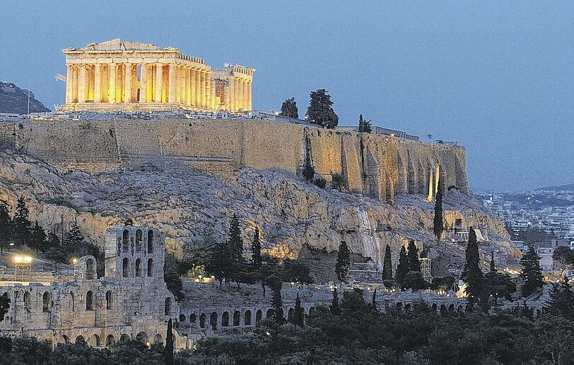 Die Akropolis in Athen