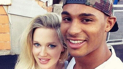 Sie sind seit Mittwoch verheiratet: Rubin Okotie und seine Vanessa Sie sind seit Mittwoch verheiratet: Rubin Okotie und seine Vanessa