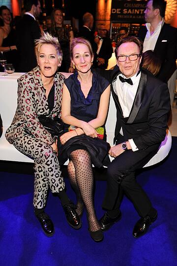 Inka Bause und Heike Kunze, Wolfgang Lippert