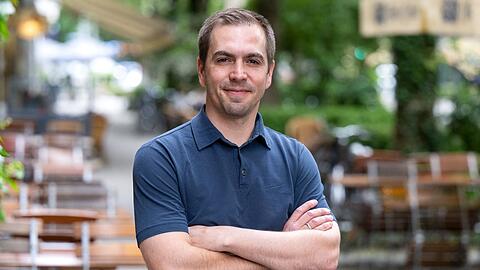 Der ehemalige Fußballspieler Philipp Lahm bei einem Interviewtermin.