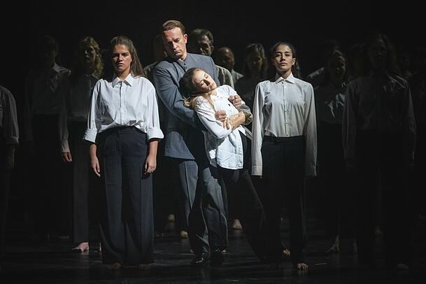 Sabine Devieilhe (Zaide) mit Daniel Behle (Soliman)