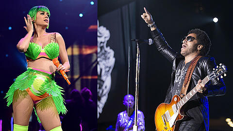 Katy Perry und Lenny Kravitz treten bei der diesjährigen Super-Bowl-Halbzeitshow gemeinsam auf