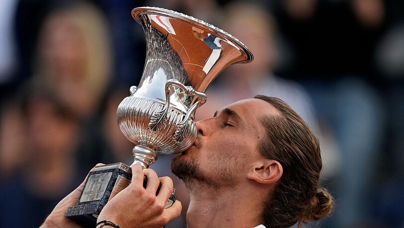 Alexander Zverev gewinnt zum sechsten Mal ein Masters-Turnier in seiner Karriere.