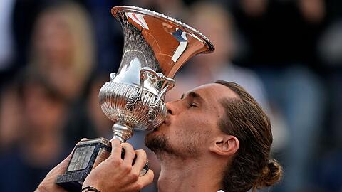 Alexander Zverev gewinnt zum sechsten Mal ein Masters-Turnier in seiner Karriere.