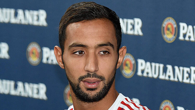 Mehdi Benatia freut sich auf sein Bundesliga-Debüt. Wird die Wade bis zum Samstag fit? Mehdi Benatia freut sich auf sein Bundesliga-Debüt. Wird die Wade bis zum Samstag fit?