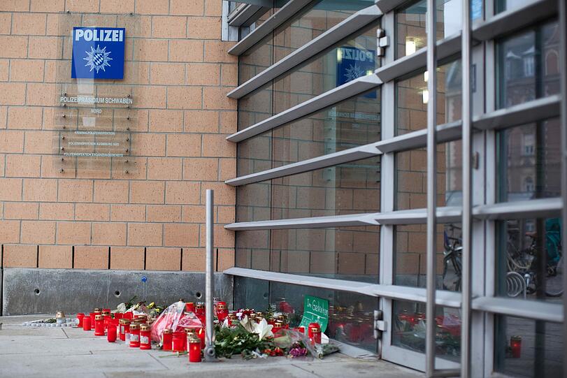 Augsburg: Ein ganzer Ort trauert um den erschossenen Polizisten Mathias V.