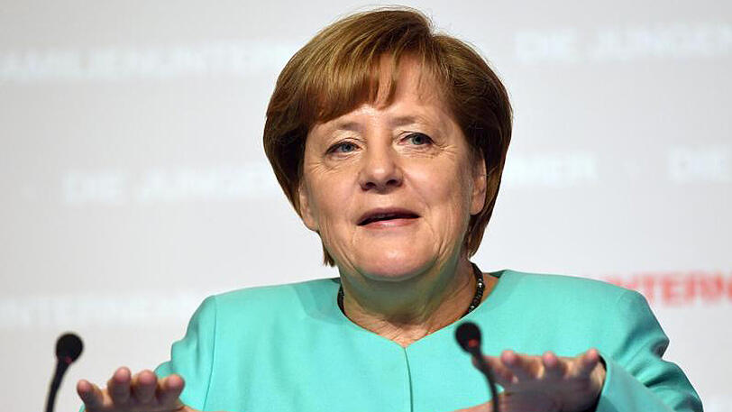 Wieder beliebt: Bundeskanzlerin Angela Merkel spricht in Berlin.