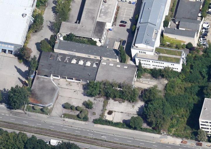 Die Berg-am-Laim-Straße von oben.