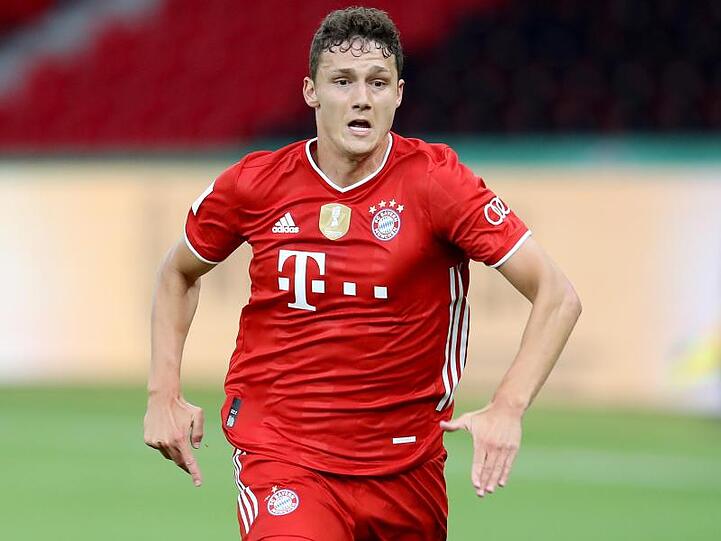 Benjamin Pavard in Aktion. Foto: Alexander Hassenstein/Getty Images Europe/Pool/dpa/Archivbild