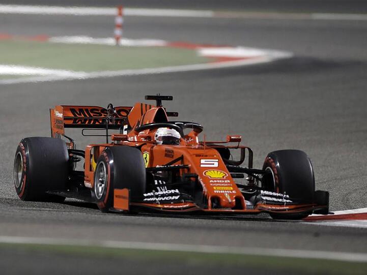 Sebastian Vettel war im Training der Schnellste.