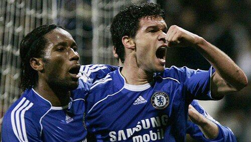 Zwei der großen Chelsea-Stars: Didier Drogba (l.) und Michael Ballack. Zwei der großen Chelsea-Stars: Didier Drogba (l.) und Michael Ballack.