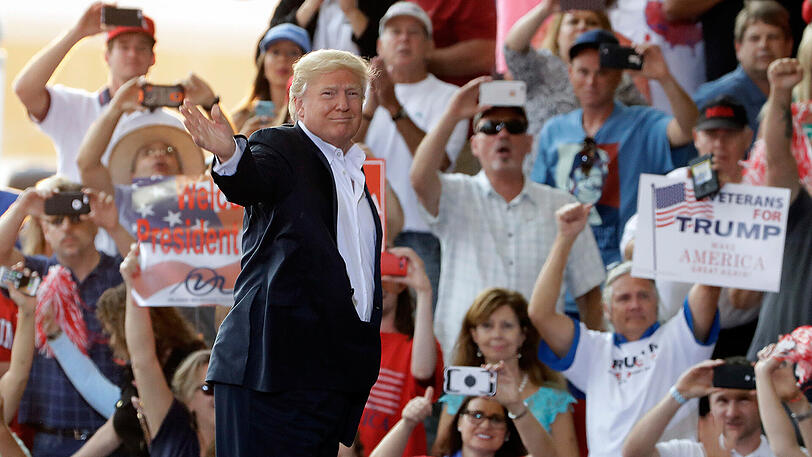 Die Aussagen von Donald Trump werden immer kryptischer.