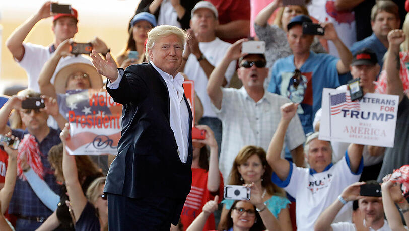 Die Aussagen von Donald Trump werden immer kryptischer.