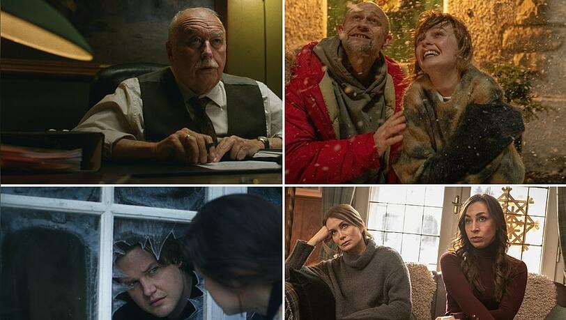 "Dahlmanns letzte Bescherung" unter anderem mit Stars wie Thomas Thieme, Jürgen Vogel, Anja Kling, Carol Schuler und vielen mehr. "Dahlmanns letzte Bescherung" unter anderem mit Stars wie Thomas Thieme, Jürgen Vogel, Anja Kling, Carol Schuler und vielen mehr.