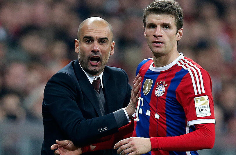 Von Guardiola zurück in die Startelf geholt - Thomas Müller.