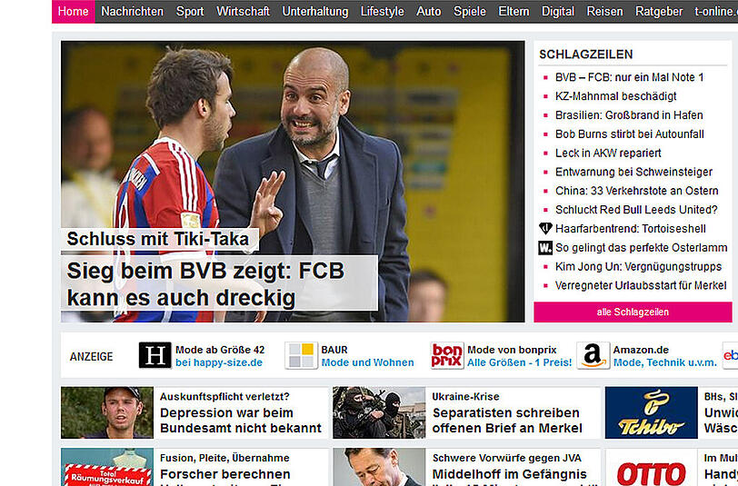 t-online: FCB kann es auch dreckig