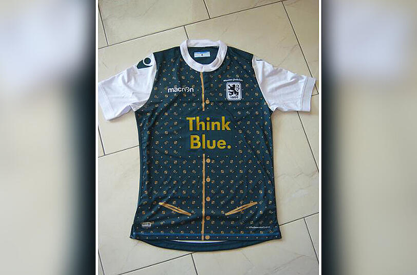 Im Internet aufgetaucht: Das ist das Wiesn-Trikot des TSV 1860.