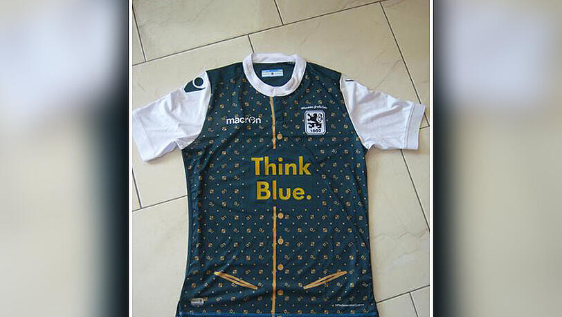 Im Internet aufgetaucht: Das ist das Wiesn-Trikot des TSV 1860. Im Internet aufgetaucht: Das ist das Wiesn-Trikot des TSV 1860.