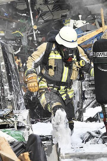 Die Feuerwehr hatte am Freitag jede Menge zu tun.