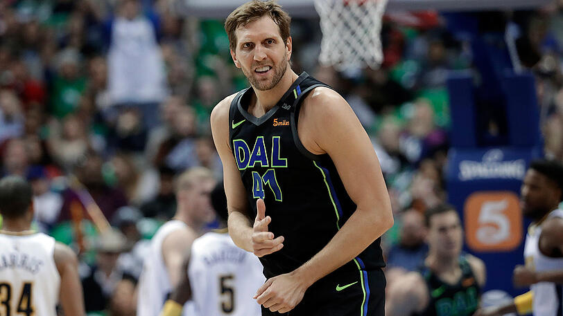 Dirk Nowitzki knackte die Marke von 11.000 Treffern aus dem Feld - neuntbester Wert in der NBA-Historie.