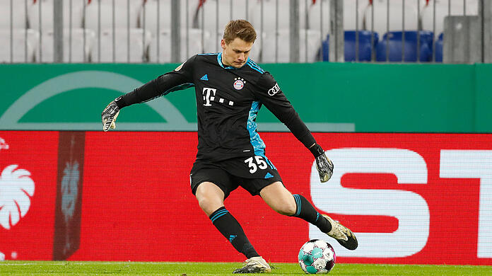Wird bei den Bayern in der Champions League wohl sein Debüt feiern: Alexander Nübel. (Archivbild)