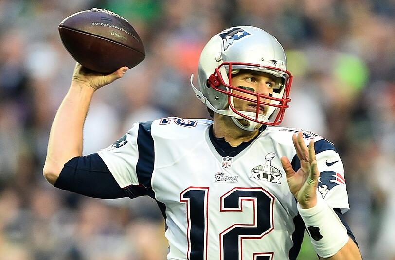 War nach seiner Sperre zum ersten Mal in dieser Saison für die Patriots am Ball: Tom Brady.