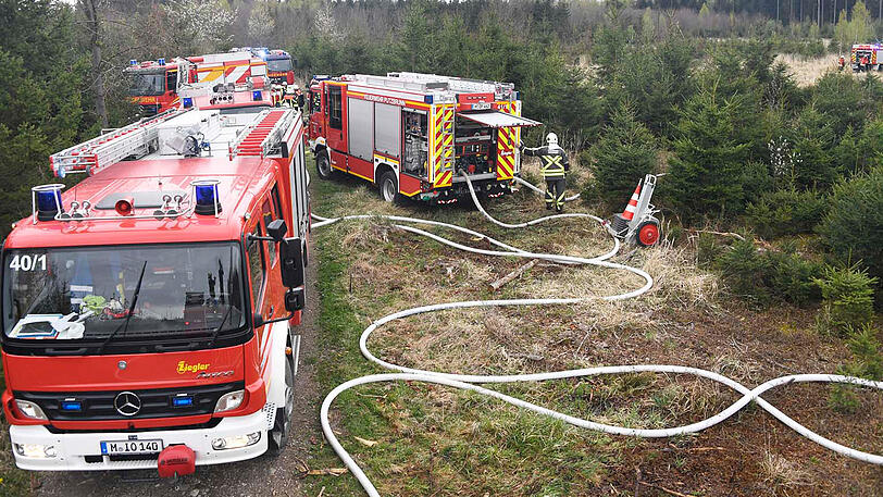 Am Wochenende brannte es in Putzbrunn: Es war der zwölfte Fall von Brandstiftung innerhalb kurzer Zeit.