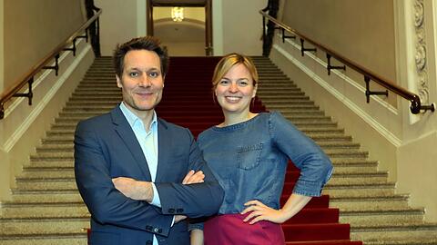 Bayerns Grünen-Fraktionschef Ludwig Hartmann und Co-Fraktionschefin Katharina Schulze.