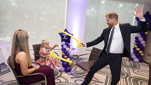 Prinz Harry ist zurück in London.