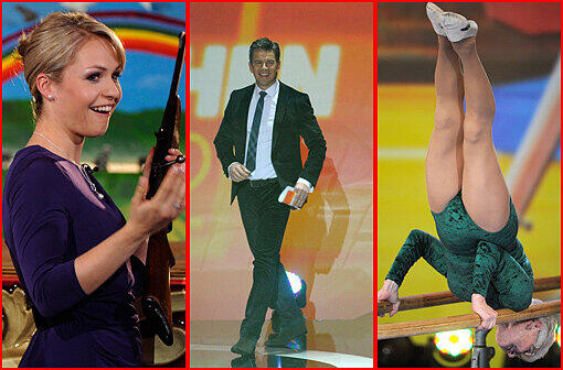 Markus Lanz blickt im Geiselgasteig für das ZDF auf das Jahr 2012 zurück.