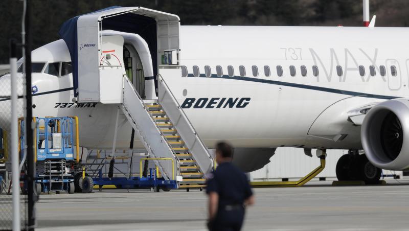 Eine Boeing 737 Max 8 steht auf dem Werksgelände des amerikanischen Flugzeugbauers in Seattle. IAG will gleich 200 Max-Jets kaufen. Eine Boeing 737 Max 8 steht auf dem Werksgelände des amerikanischen Flugzeugbauers in Seattle. IAG will gleich 200 Max-Jets kaufen.