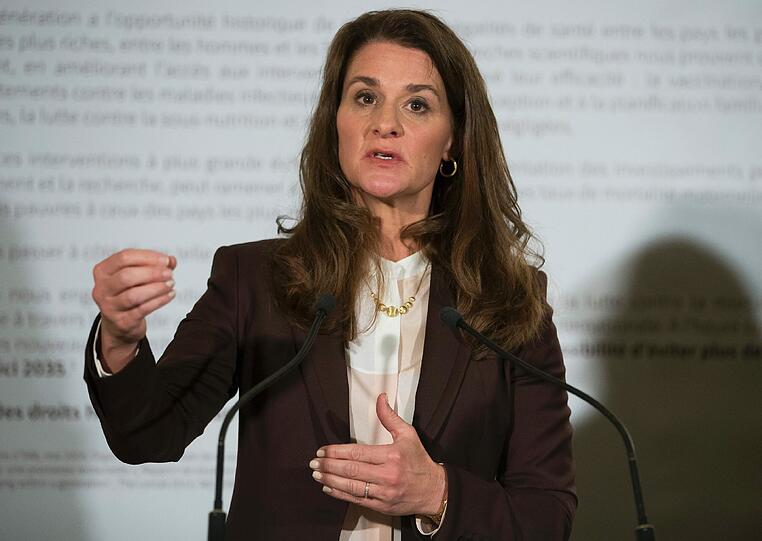 Platz 3: Melinda Gates
