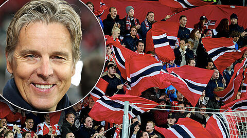 Freuen sich auf Deutschland: Die Fans der Norweger. "Für uns ist es das Spiel des Jahres", sagt Fjortoft.