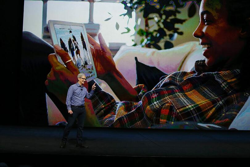 Die Bilder von der Apple-Keynote in San Francisco.