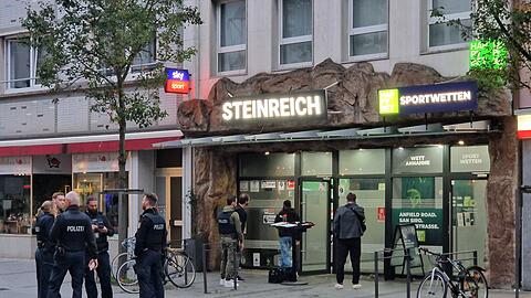 Es gibt drei Verletzte nach Schüssen in Gießen.