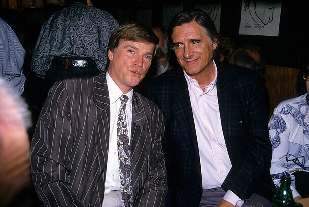 Zwei, die sich mochten: Jochen Busse (l.) und Helmut Fischer 1991 in München. Zwei, die sich mochten: Jochen Busse (l.) und Helmut Fischer 1991 in München.