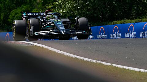 Hat sich in Budapest die Pole Position gesichert: Mercedes-Pilot Lewis Hamilton.