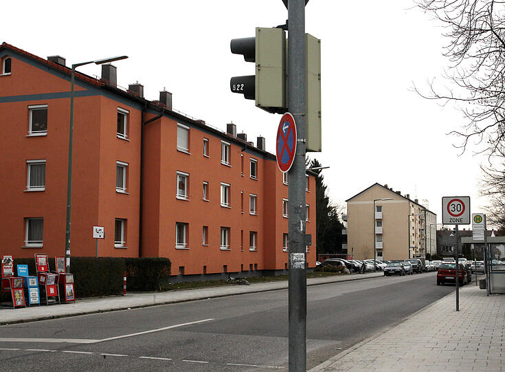 Guido-Schneble-Straße: Von 4030 Fahrzeugen wurden 779 (19,3 Prozent) von einem Temposünder gesteuert.