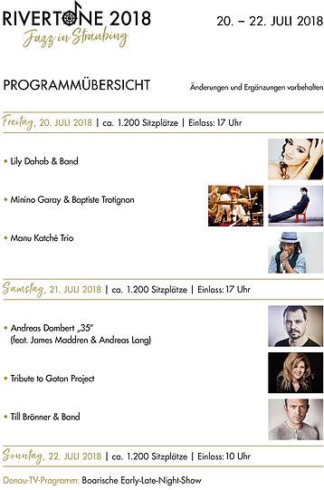 Rivertone 2018: Das Programm