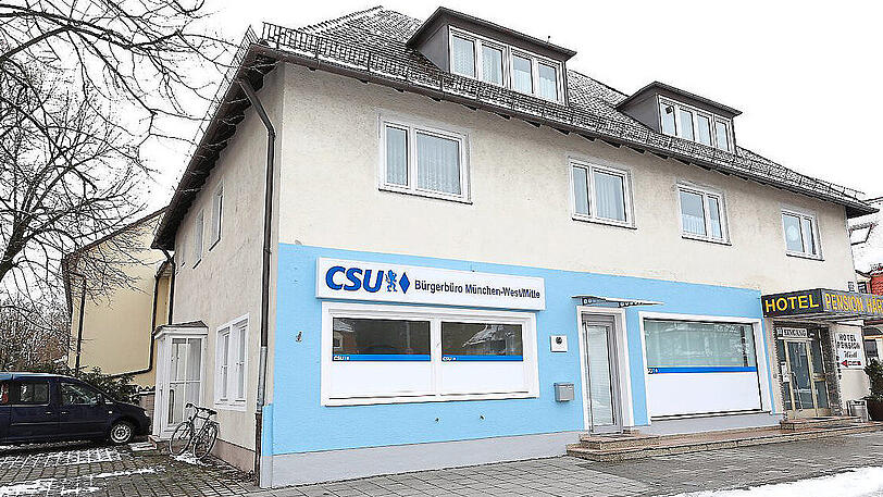 Hier in der Verdistraße 135 hat Josef Schmid nun auch sein Abgeordneten-Bürgerbüro, zusammen mit dem Bundestagskollegen Stephan Pilsinger.