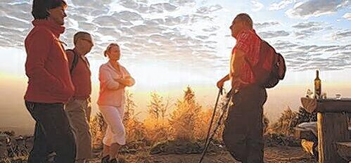 Herbstliche Wanderung: Um fit in die kalte Jahreszeit zu kommen, sollte man sich ausreichend bewegen.