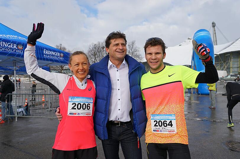 Winterlauf im Olympiapark. Hier gibt's die Bilder.