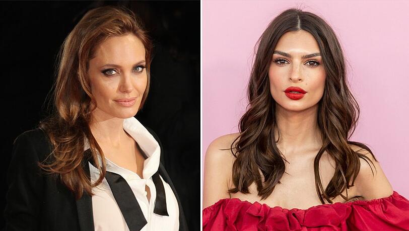 Schmollmund à la Angelina Jolie (l.) und Emily Ratajkowski? Kein Problem!