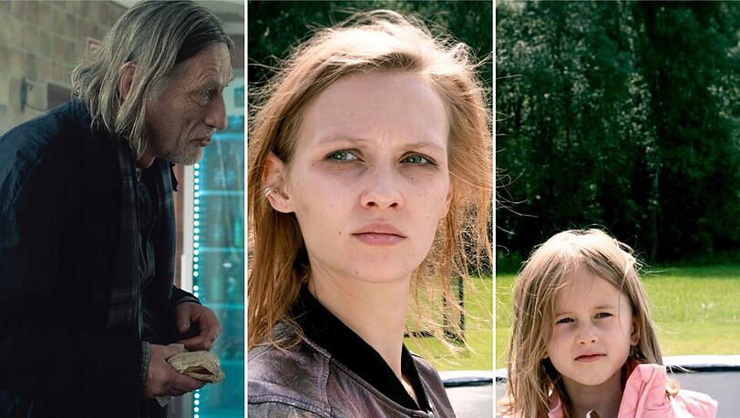 "Polizeiruf 110: Diebe": Wolfgang Michael spielt den verschollenen Vater Günther Wernicke. Meira Durand ist als drogensüchtige Mutter Mascha Kovicz zu sehen und Mathilda Graf verkörpert die kleine Holli. "Polizeiruf 110: Diebe": Wolfgang Michael spielt den verschollenen Vater Günther Wernicke. Meira Durand ist als drogensüchtige Mutter Mascha Kovicz zu sehen und Mathilda Graf verkörpert die kleine Holli.