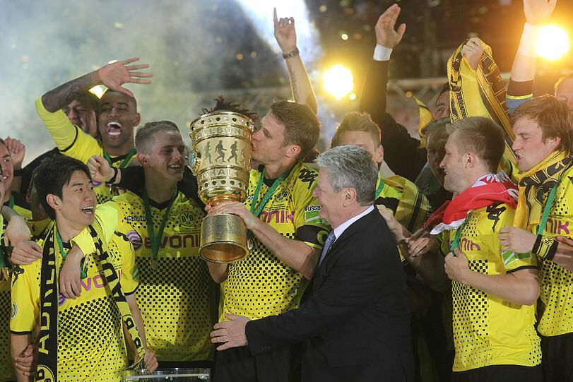 Dortmund jubelt über den Pott.