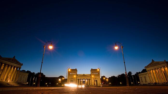 Tatort Königsplatz.