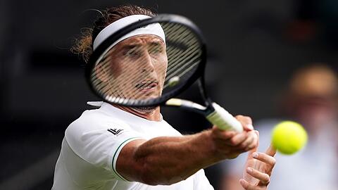 Alexander Zverev zeigt einen ganz schwachen Auftritt.