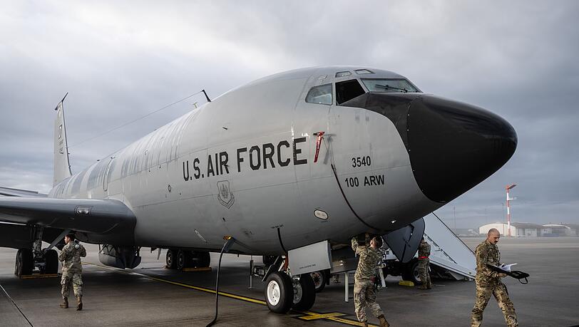 USA melden den Verlust eines Tankflugzeugs (Archivbild).