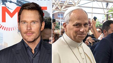 Chris Pratt hat im Dezember 2025 Papst Leo XIV. pers&ouml;nlich getroffen.